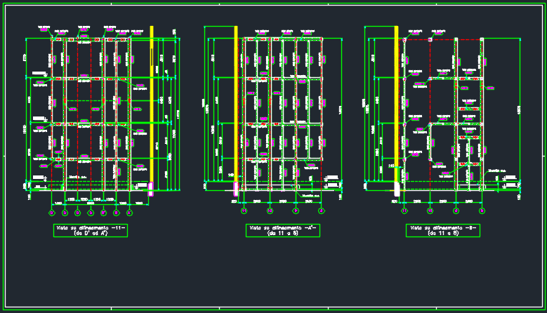 struttura ingresso 6 tecmecsrl sassuolo disegni costruttivi