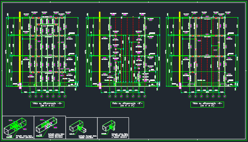 struttura ingresso 4 tecmecsrl sassuolo disegni costruttivi